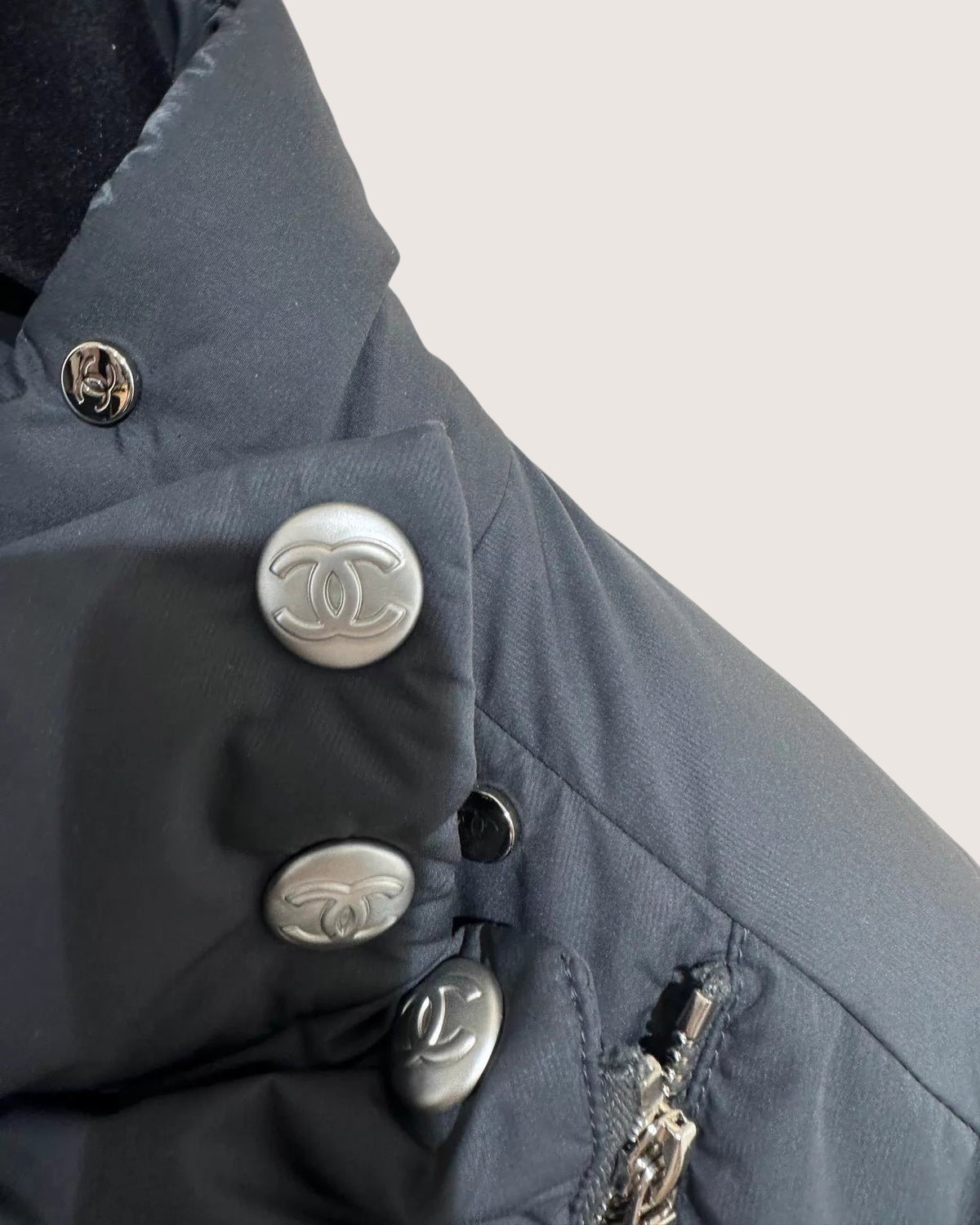 Chanel 21N CC Logo Puffer Jacket