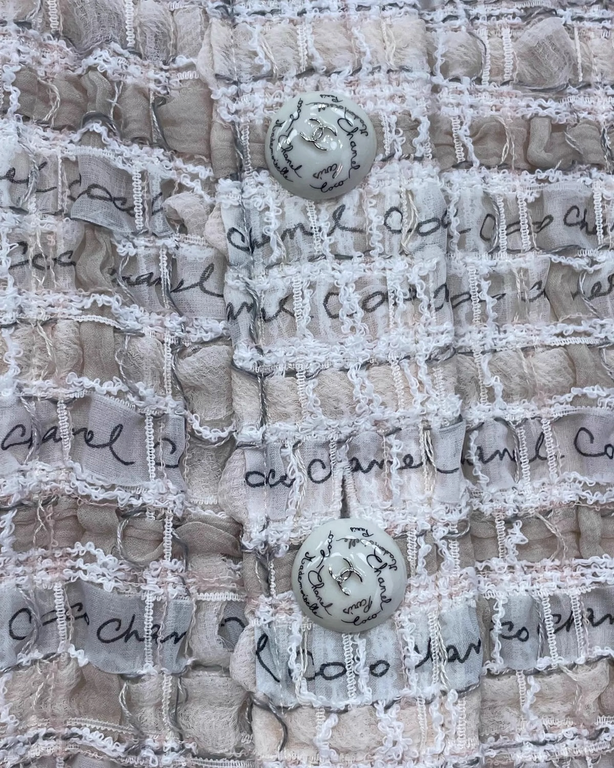 Chanel 22C Coco Chanel Tweed Vest