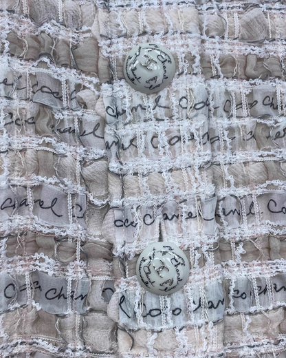 Chanel 22C Coco Chanel Tweed Vest