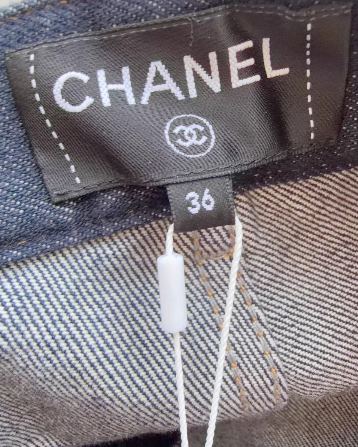 Chanel 25C Straight Denim Jeans