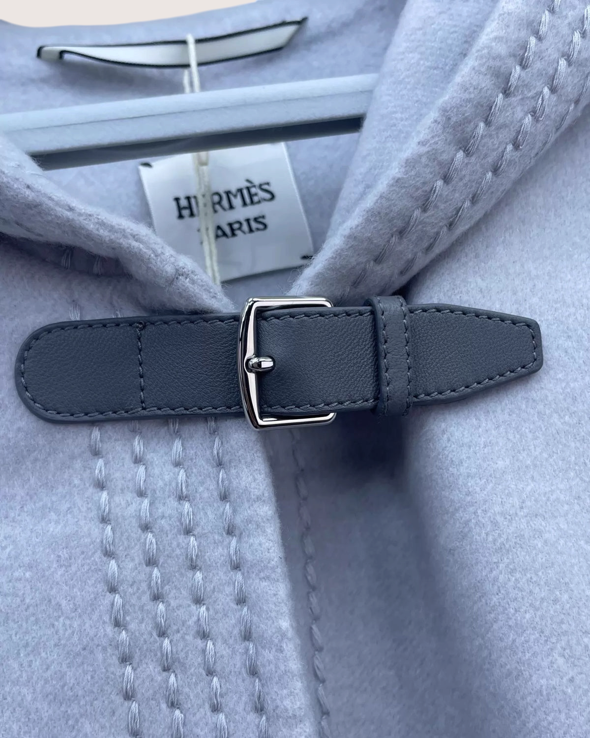 Hermès Hermes Cashmere Hooded Jacket White FR 34