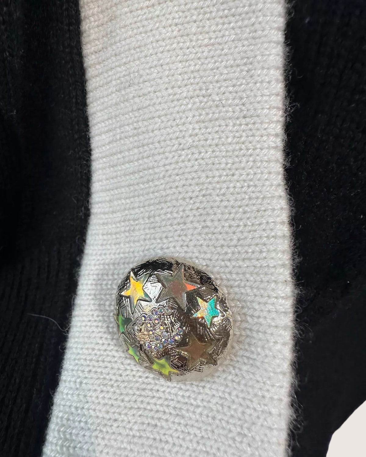 Chanel 24C Hooded Sequin Cashmere Cardigan