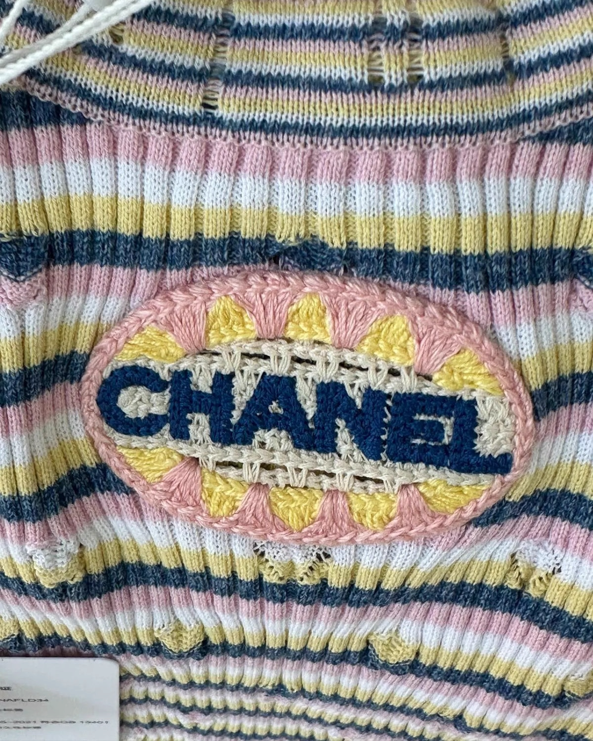 Chanel Knit Striped Vest