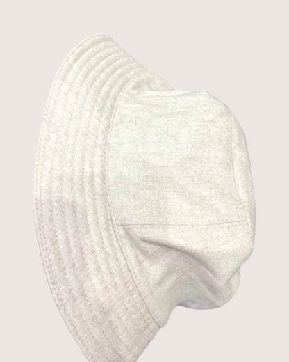 Hermès Cashmere Bucket Hat Beige/Ecru FR 36
