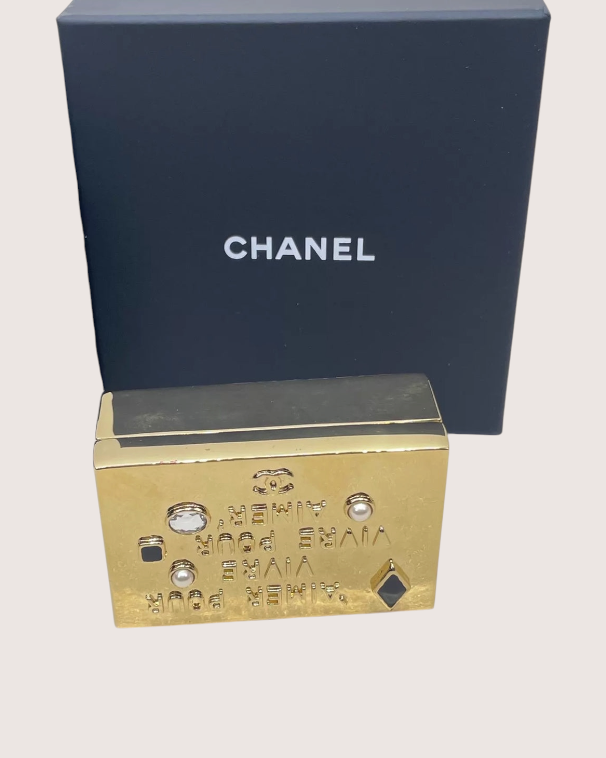 Chanel 26C VIC Jewelry Box Gold ["One Size"]
