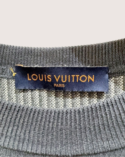 Louis Vuitton Wool Astronaut Sweater Navy, White FR 38