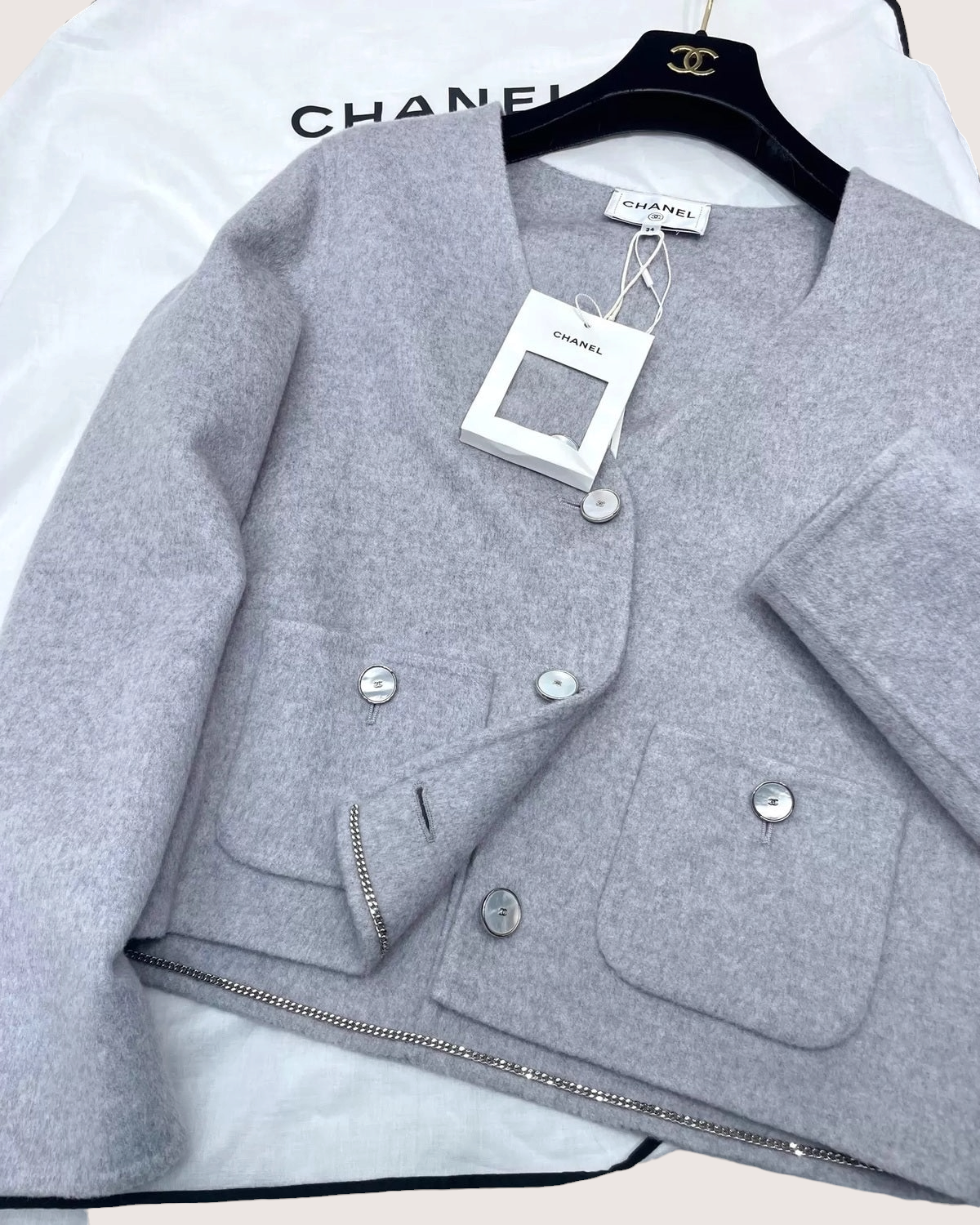 Chanel 26P Cashmere Cardigan