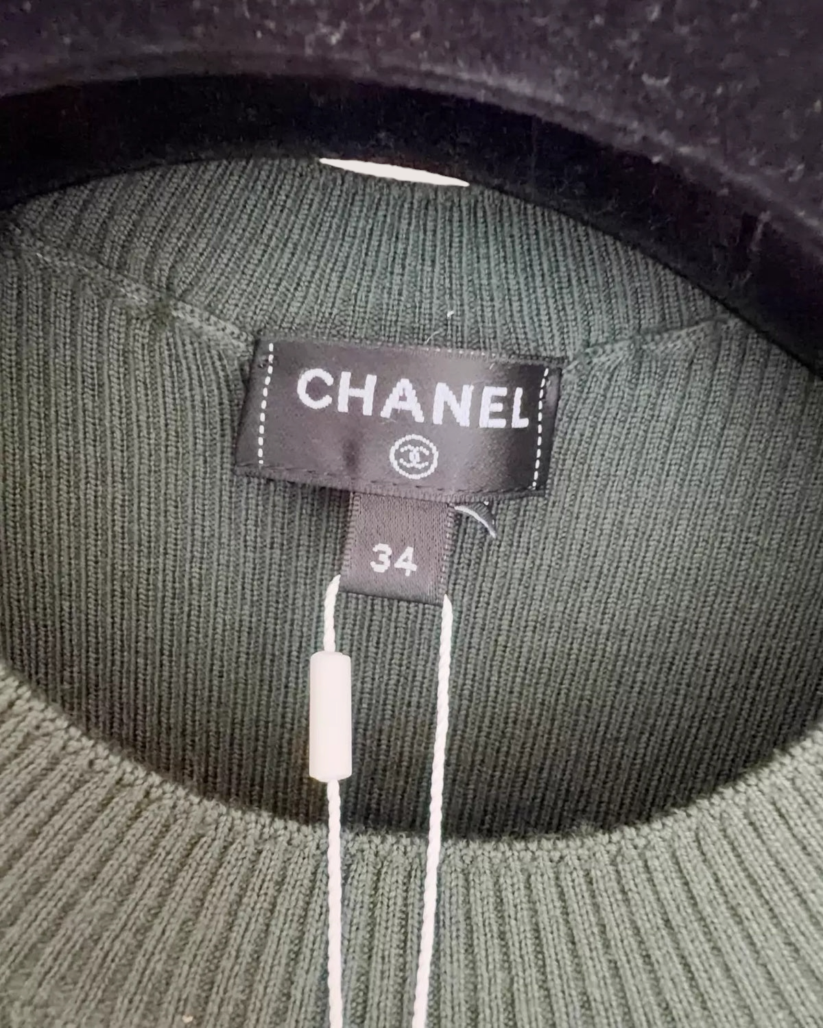 Chanel 22K CC Logo Wool Sweater