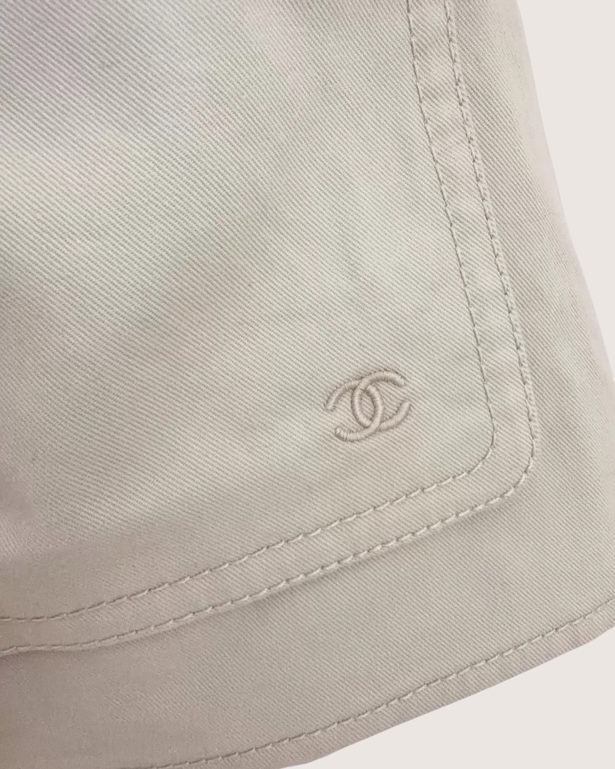 Chanel 26P Front-Pockets Shorts