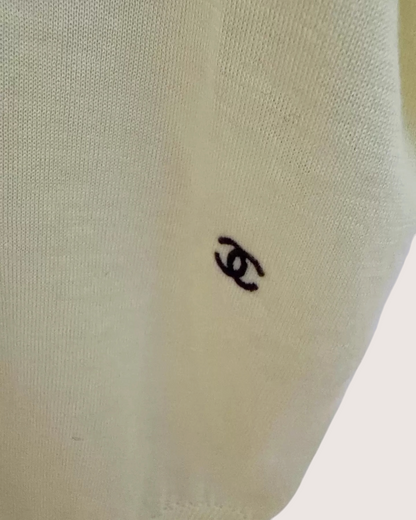 Chanel 26P Wool Silk Short-Sleeve Top - view 3