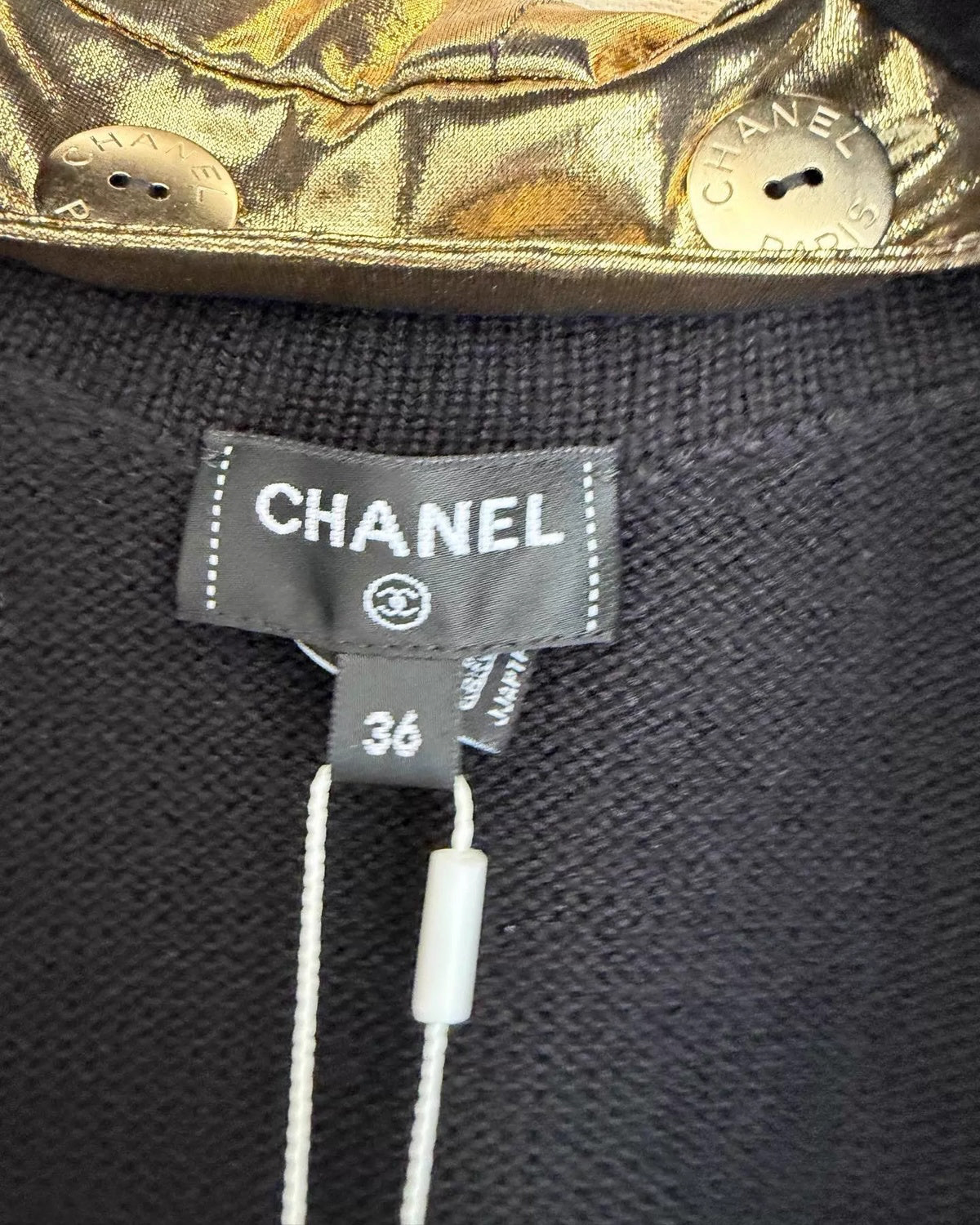 Chanel 24C Cashmere Hooded Vest