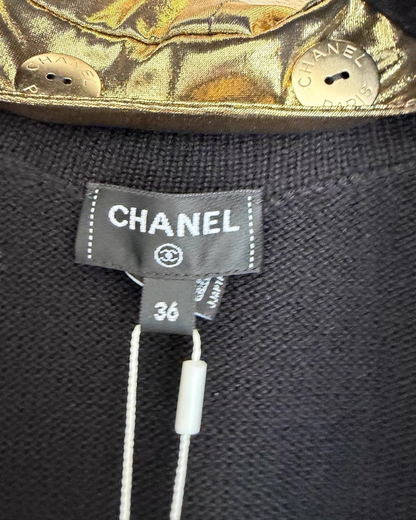 Chanel 24C Cashmere Hooded Vest