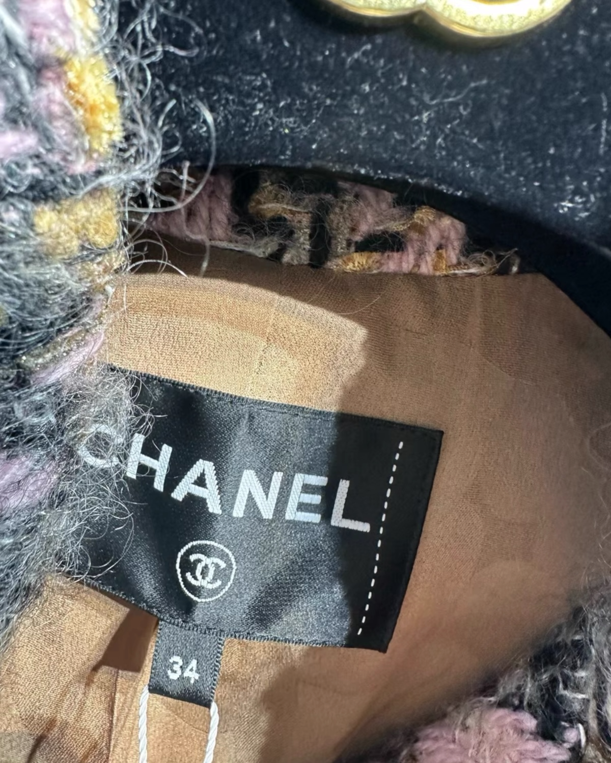 Chanel 24K Cropped Tweed Jacket