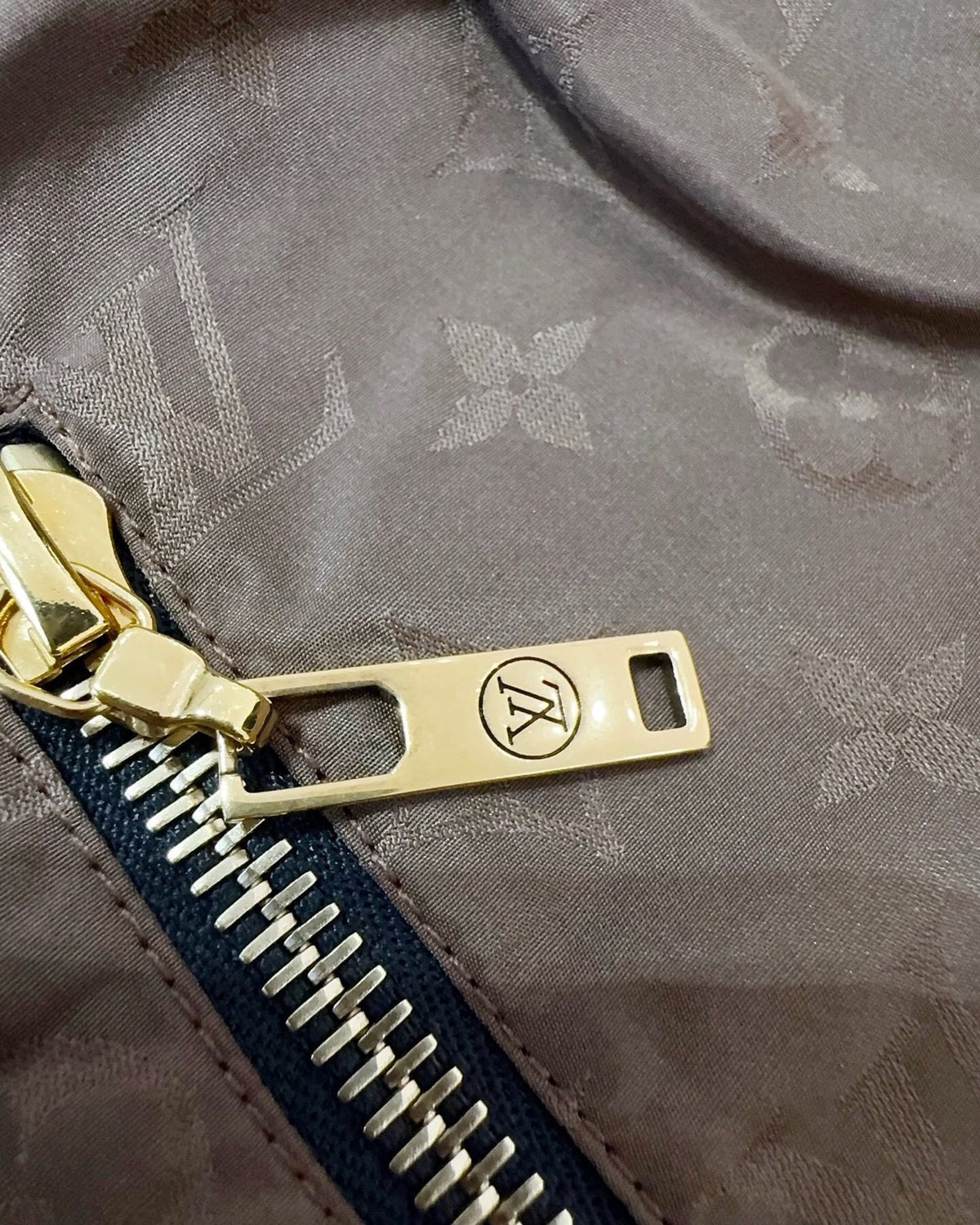 Louis Vuitton Monogram Jacquard Drawstring Shorts Brown FR 36