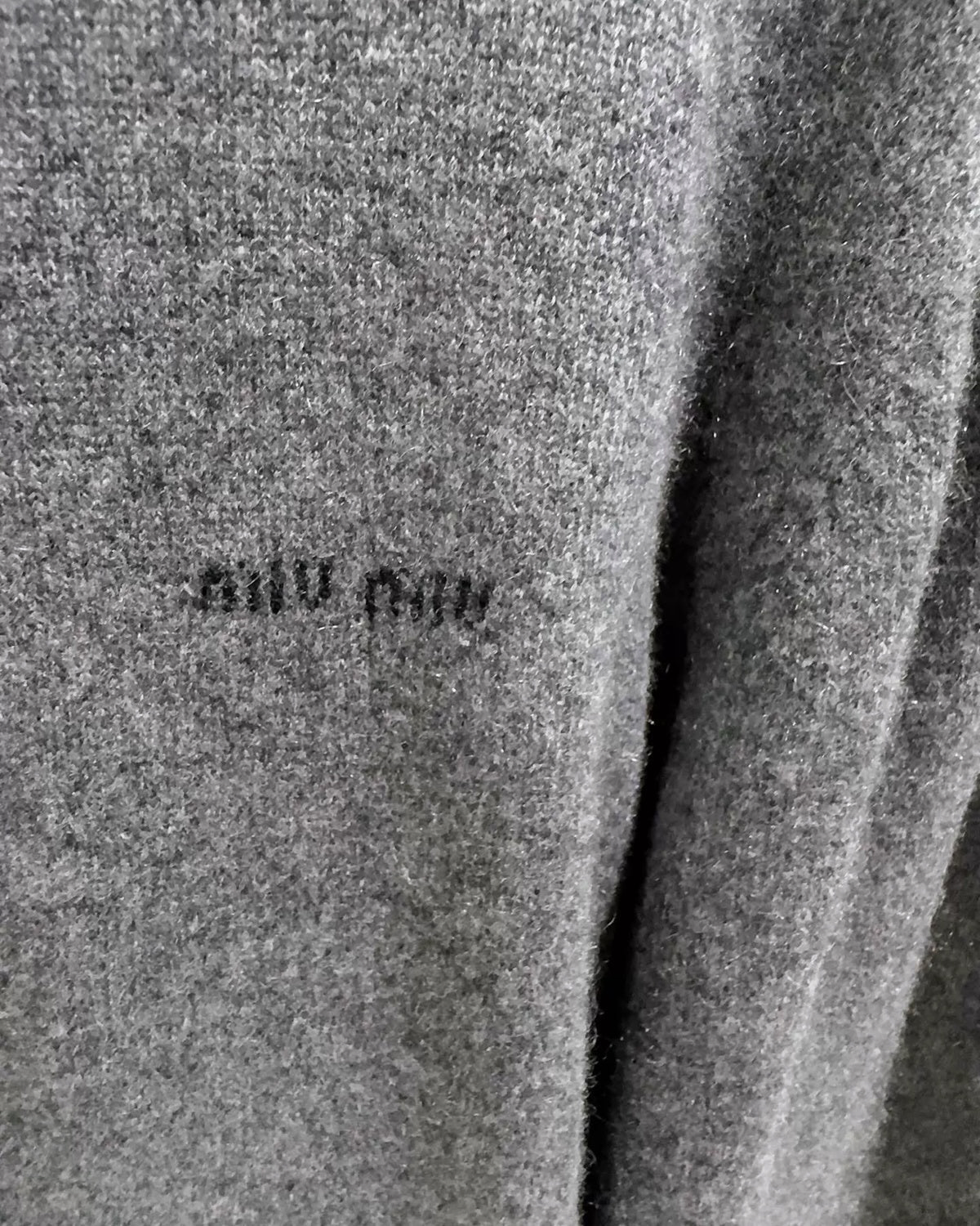 Miu Miu Cardigan Grey FR 40