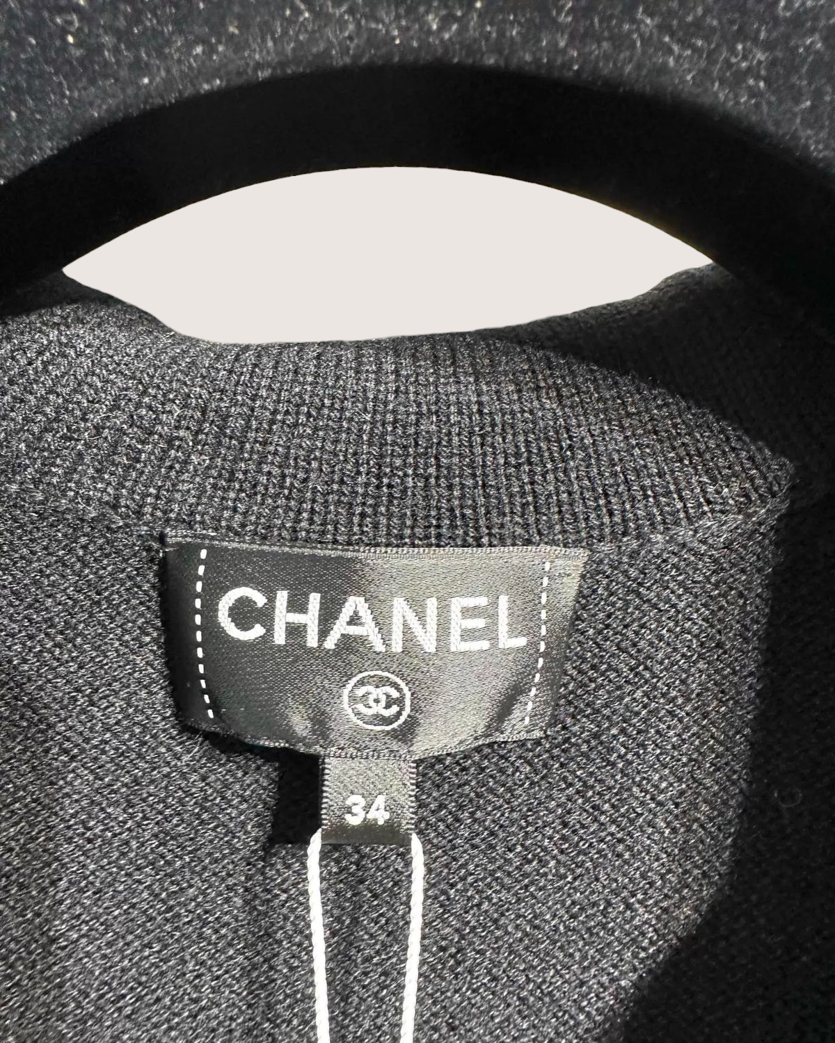 Chanel 25C Zip-Up Hoodie