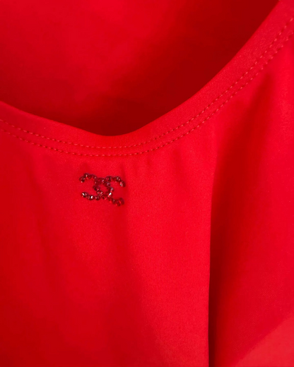 Chanel 20M Chain One-Piece Swimsuit