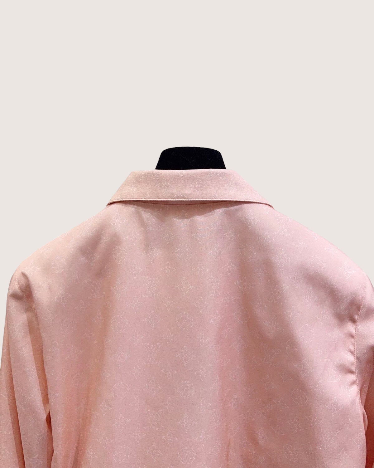Louis Vuitton Monogram Zip-Up Jacket Pink FR 34