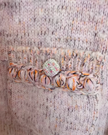 Chanel 25B Cashmere Cardigan FR 36