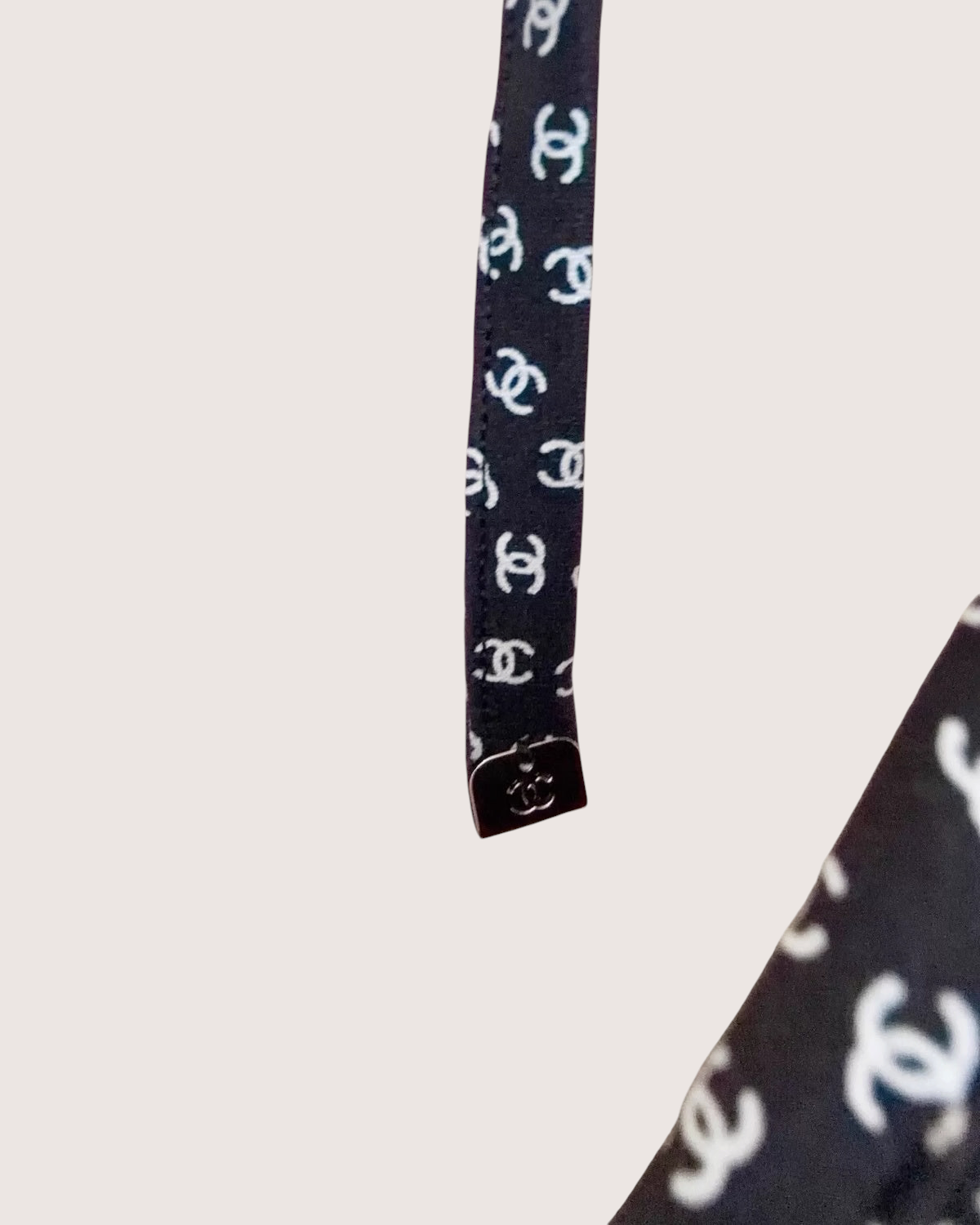 Chanel 25M Coco Beach CC Monogram Halter Top - view 3