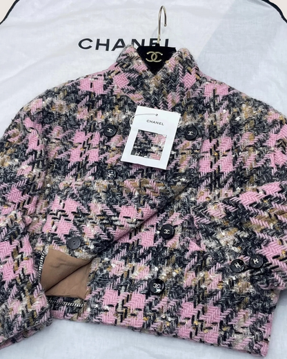 Chanel 24K Houndstooth Jacket - view 3