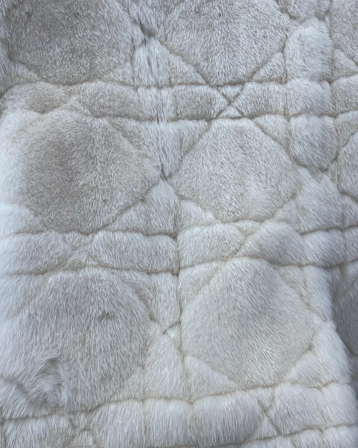 Christian Dior Mink Fur Vest White FR 38