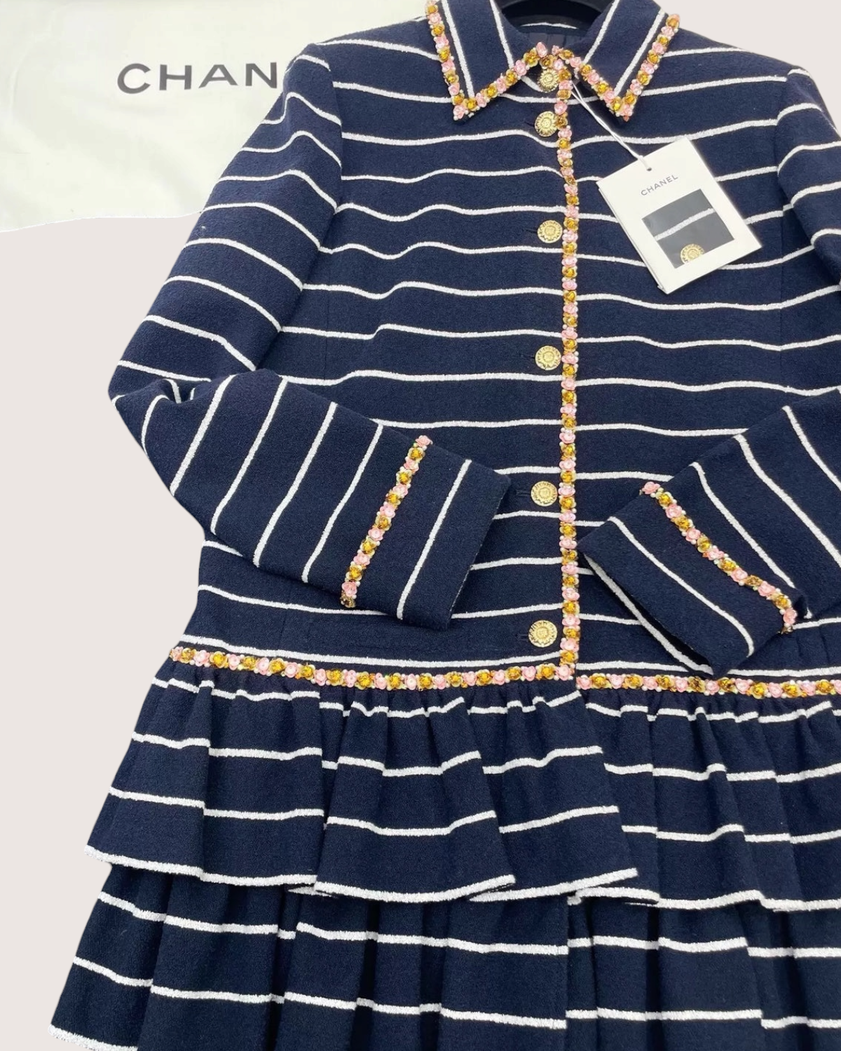 Chanel 26C Striped Jacket