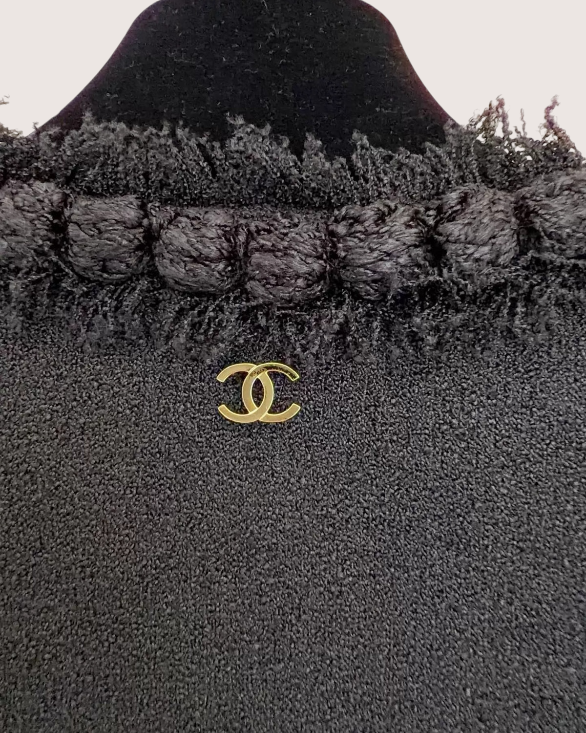 Chanel 26A Fringe Jacket
