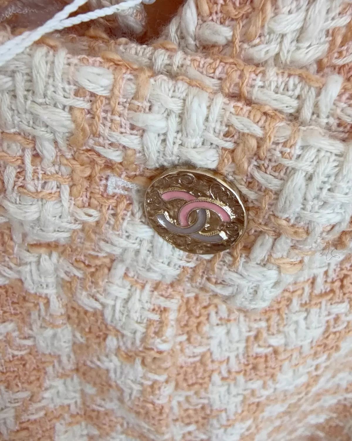 Chanel 23S Plaid Tweed Jumpsuit