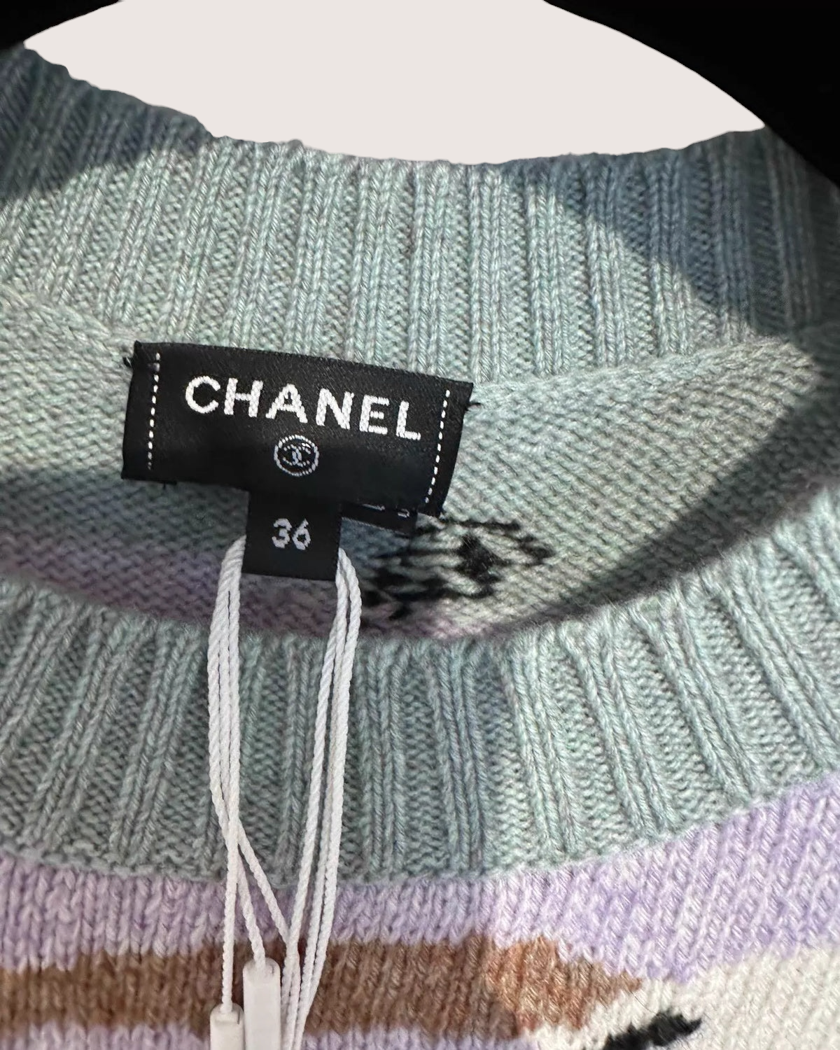 Chanel 24K Pastel Cashmere Sweater
