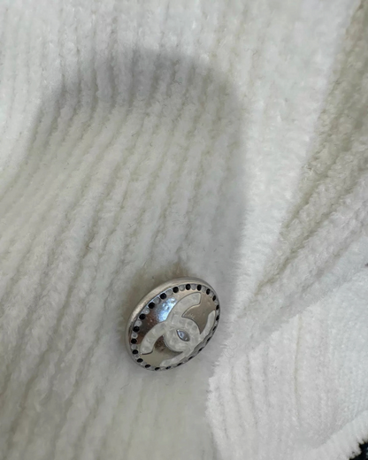 Chanel 23C ‘5’ Patch Cardigan