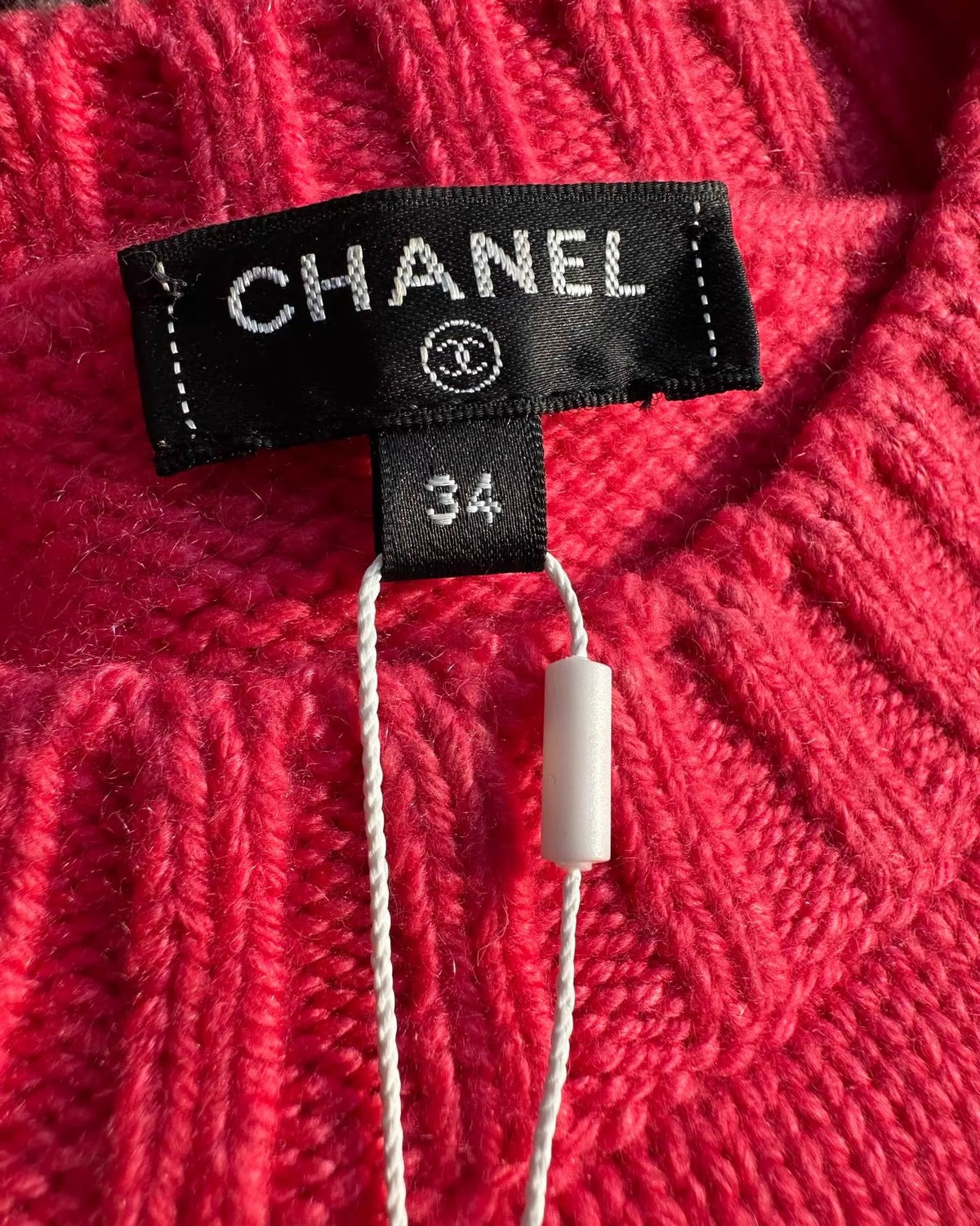 Chanel 20B Logo Cashmere Sweater