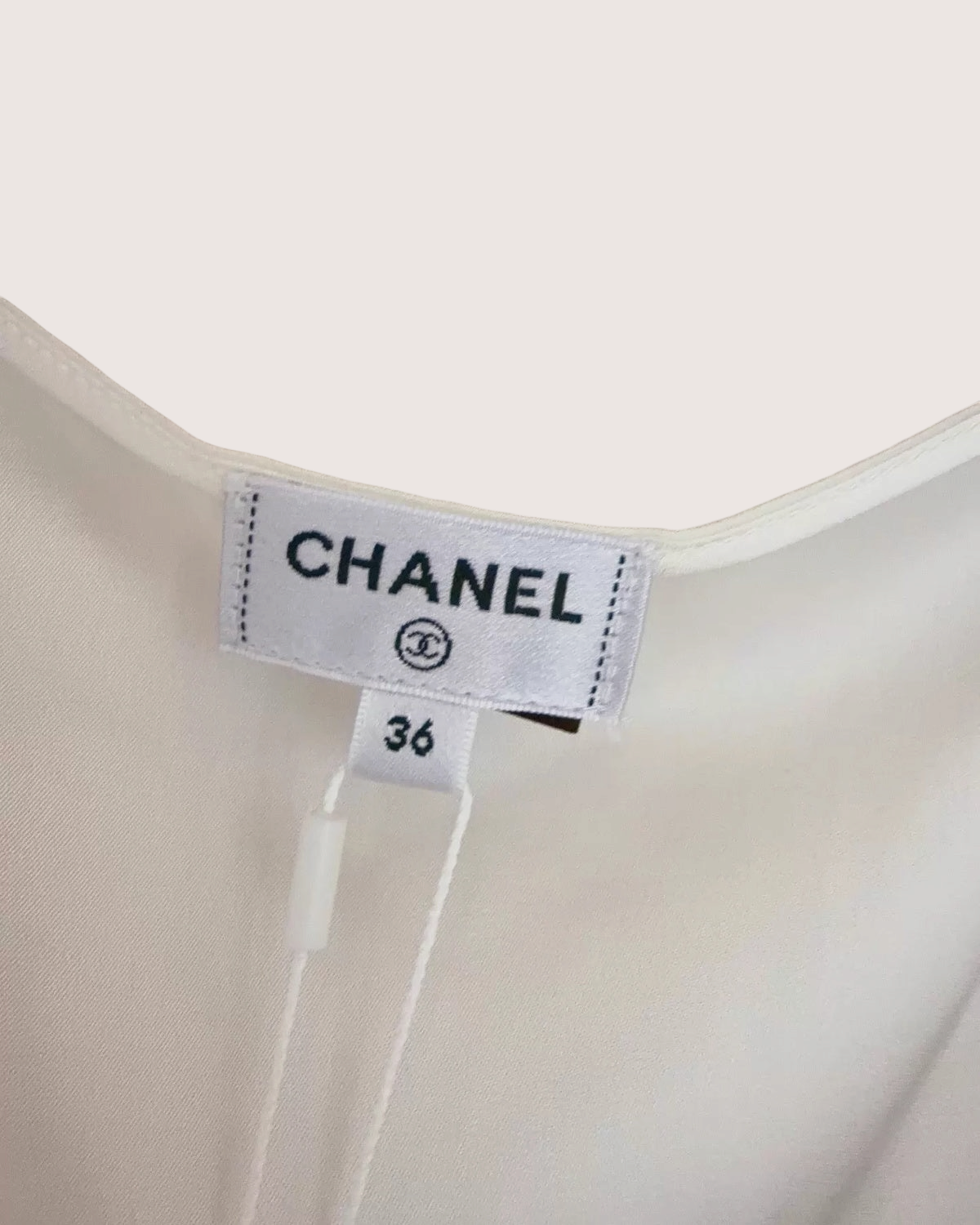 Chanel 25K Bow Silk Pleated Vest - view 3