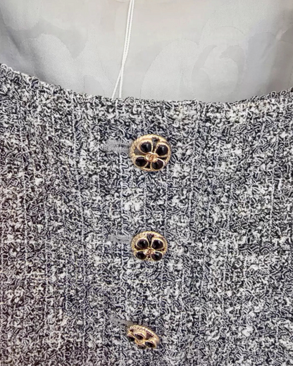 Chanel 24P Tweed Crop Top