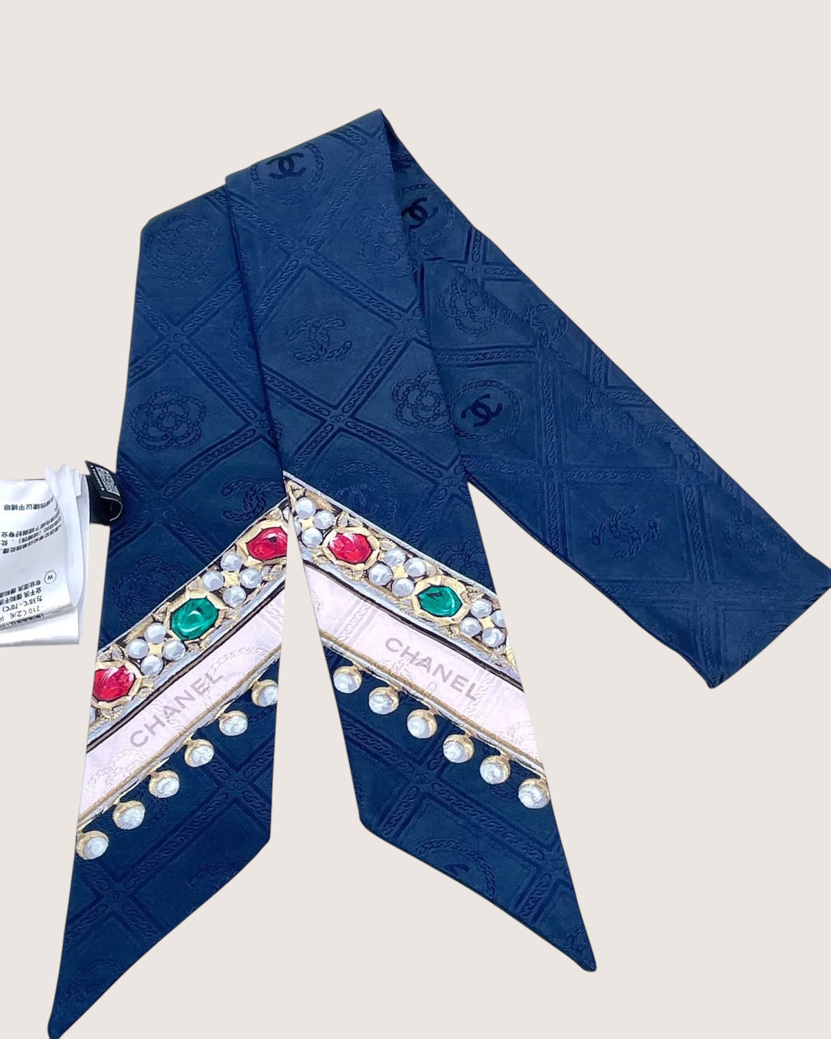 Chanel 26C Jewel Print Scarf