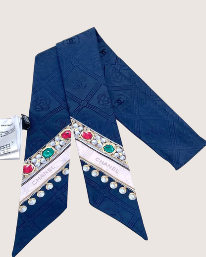 Chanel 26C Jewel Print Scarf