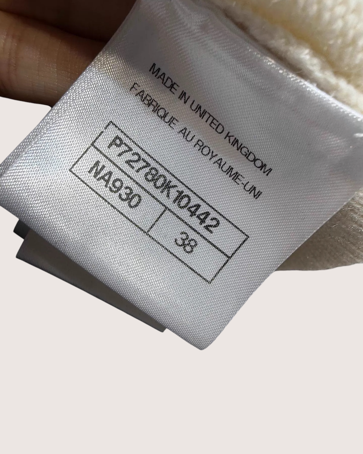 Chanel Knit Panelled Cashmere Cardigan