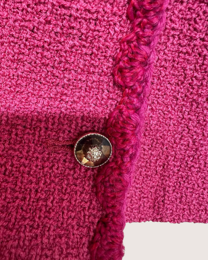 Chanel 24A Camellia Tweed Jacket