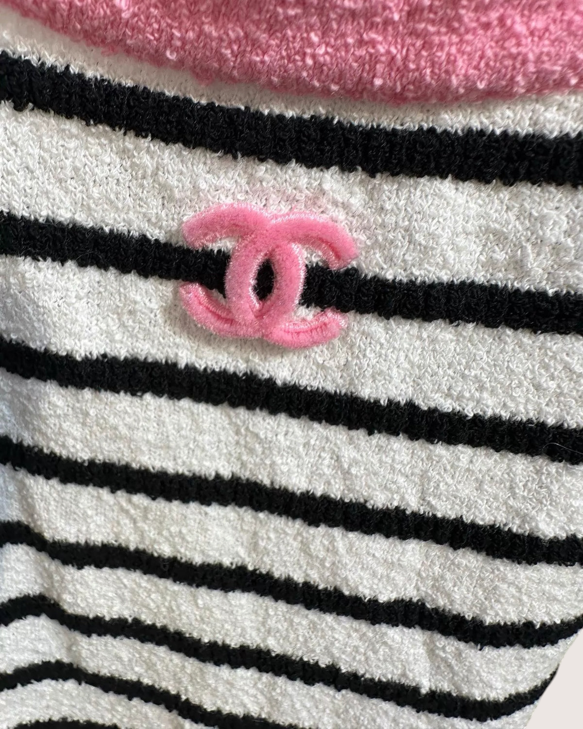 Chanel Striped Tie Dress - view 3