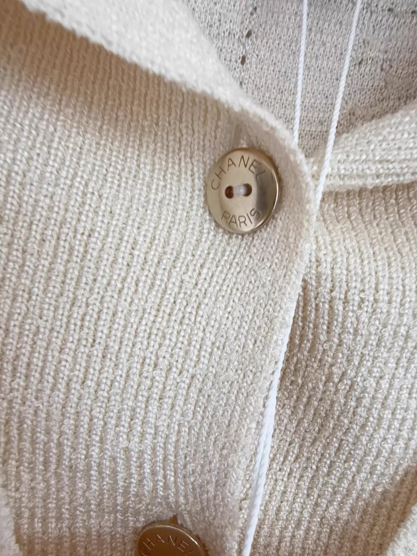 Chanel 26P Sailor Collar V-Neck Sweater