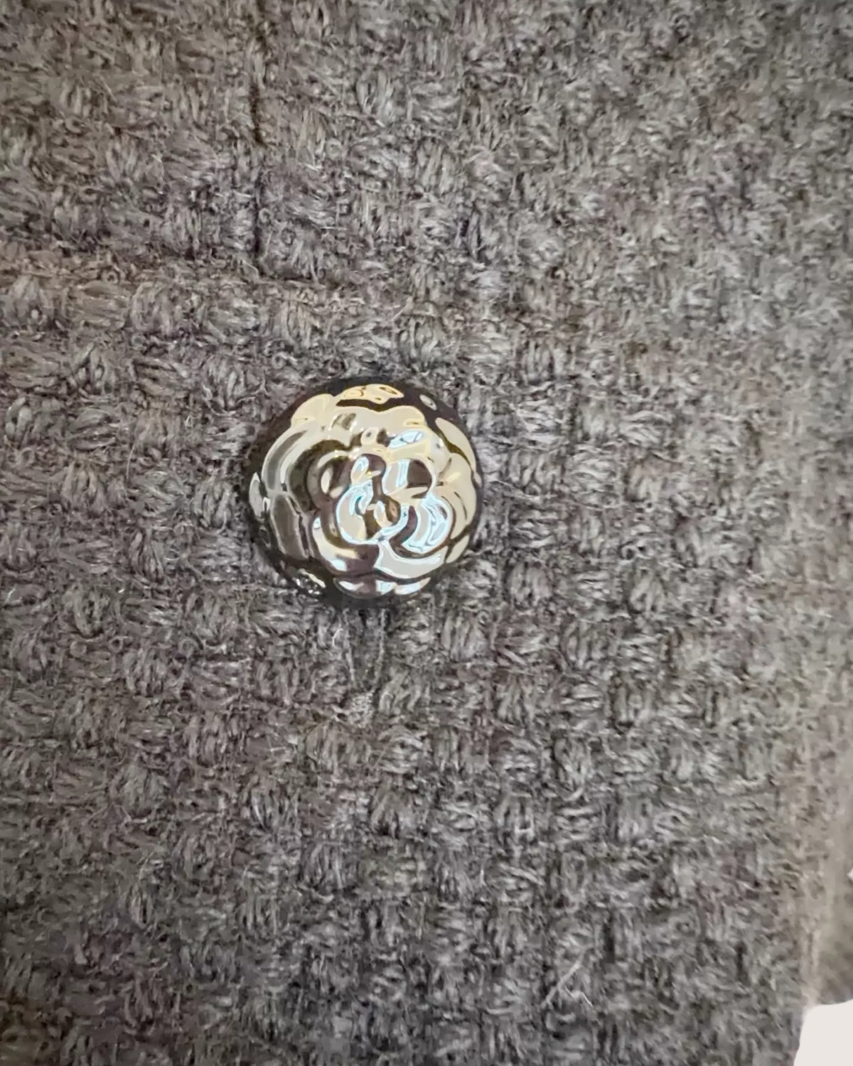 Chanel 25A Tweed Pleated Dress - view 3