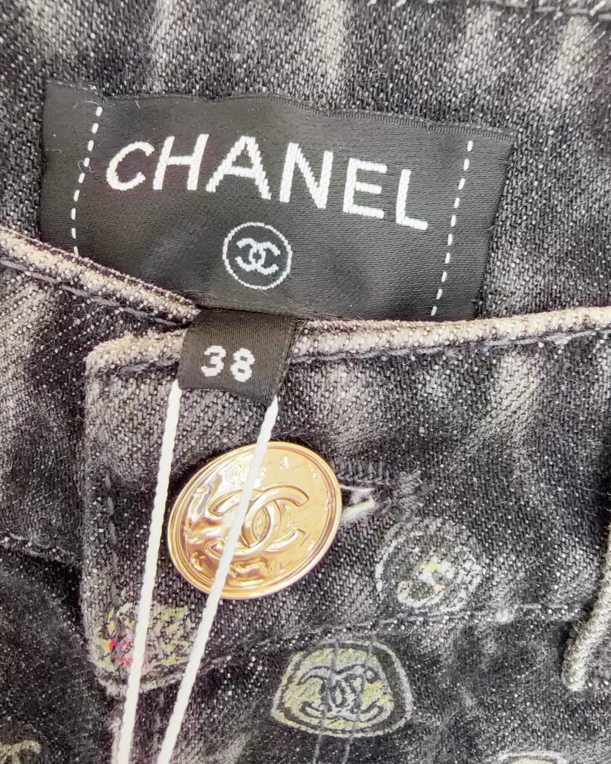 Chanel 25B Denim Trousers - view 3