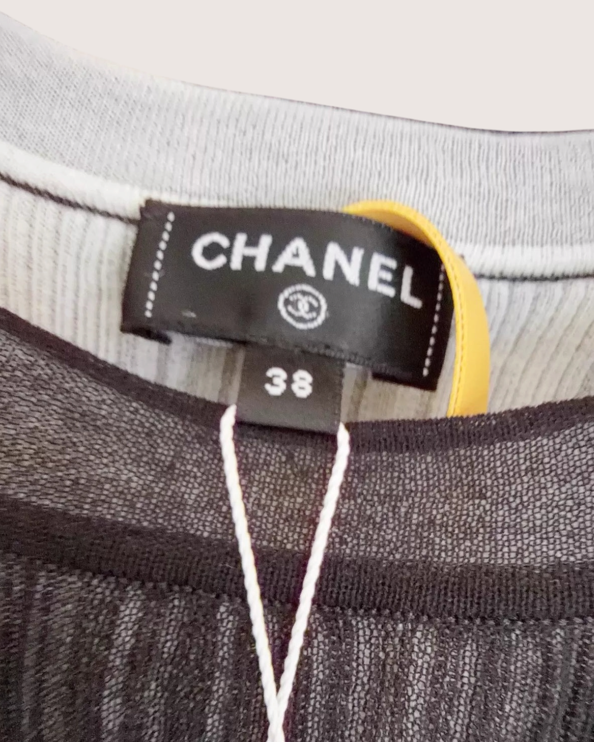 Chanel Coco Beach Short-Sleeve Knit Top