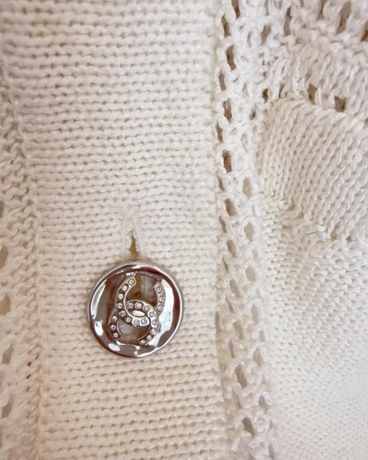 Chanel 24P Bow Monogram Jacket