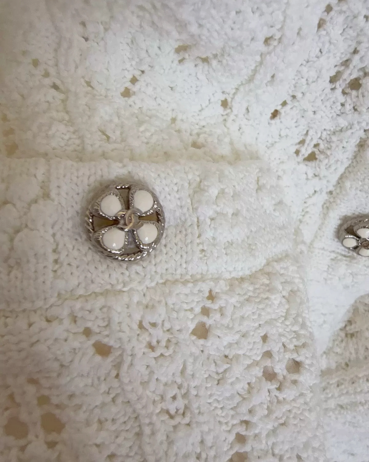 Chanel 24P Sleeveless Mini Dress White FR 36