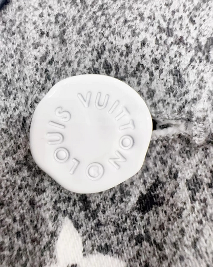 Louis Vuitton Monogram Gradient Jacket Grey, White, Black FR 38