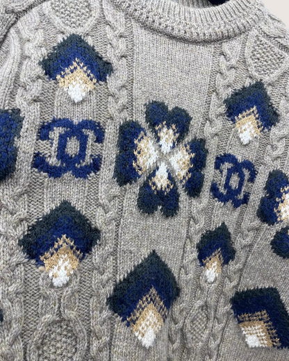 Chanel 24N Coco Neige CC Sweater