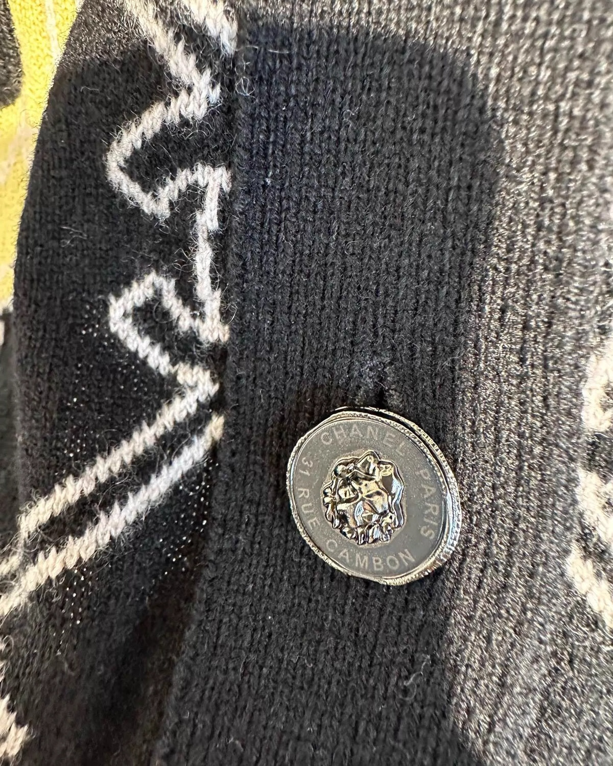 Chanel Knit Cashmere Jacket - view 3
