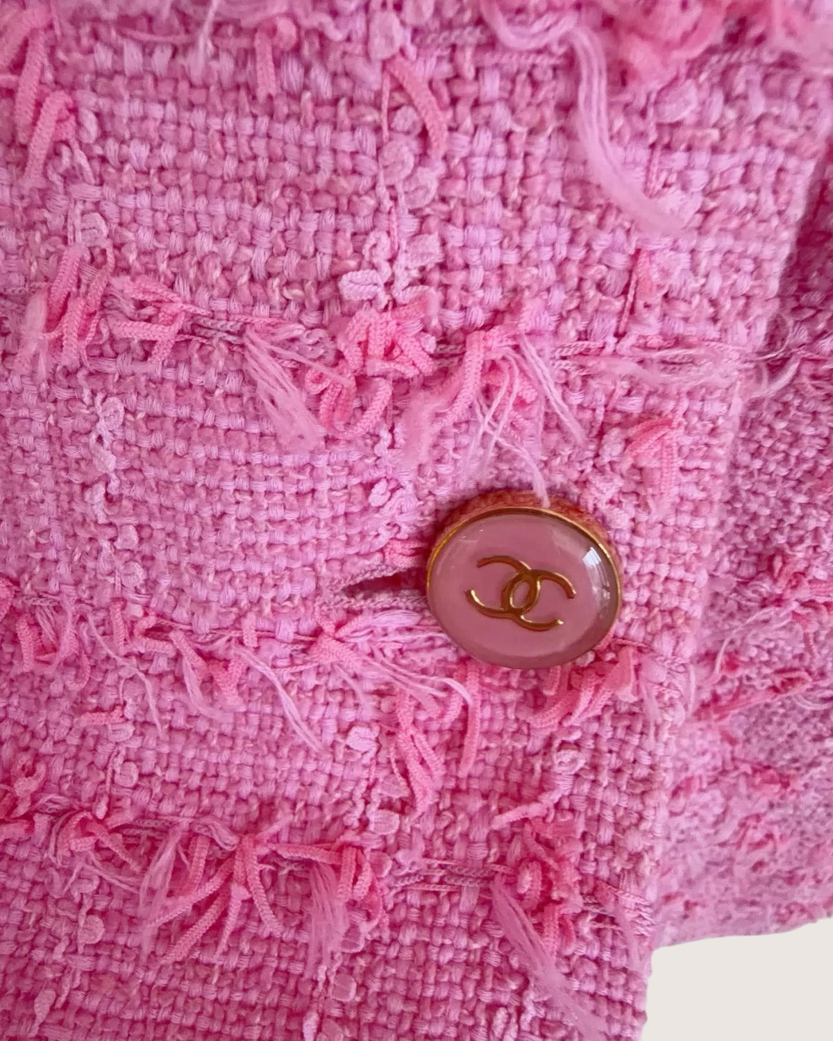 Chanel 23C Bow Tweed Jacket