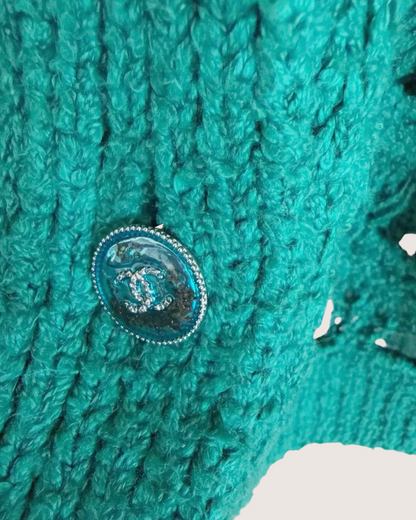 Chanel 25C Openwork Cardigan - view 3